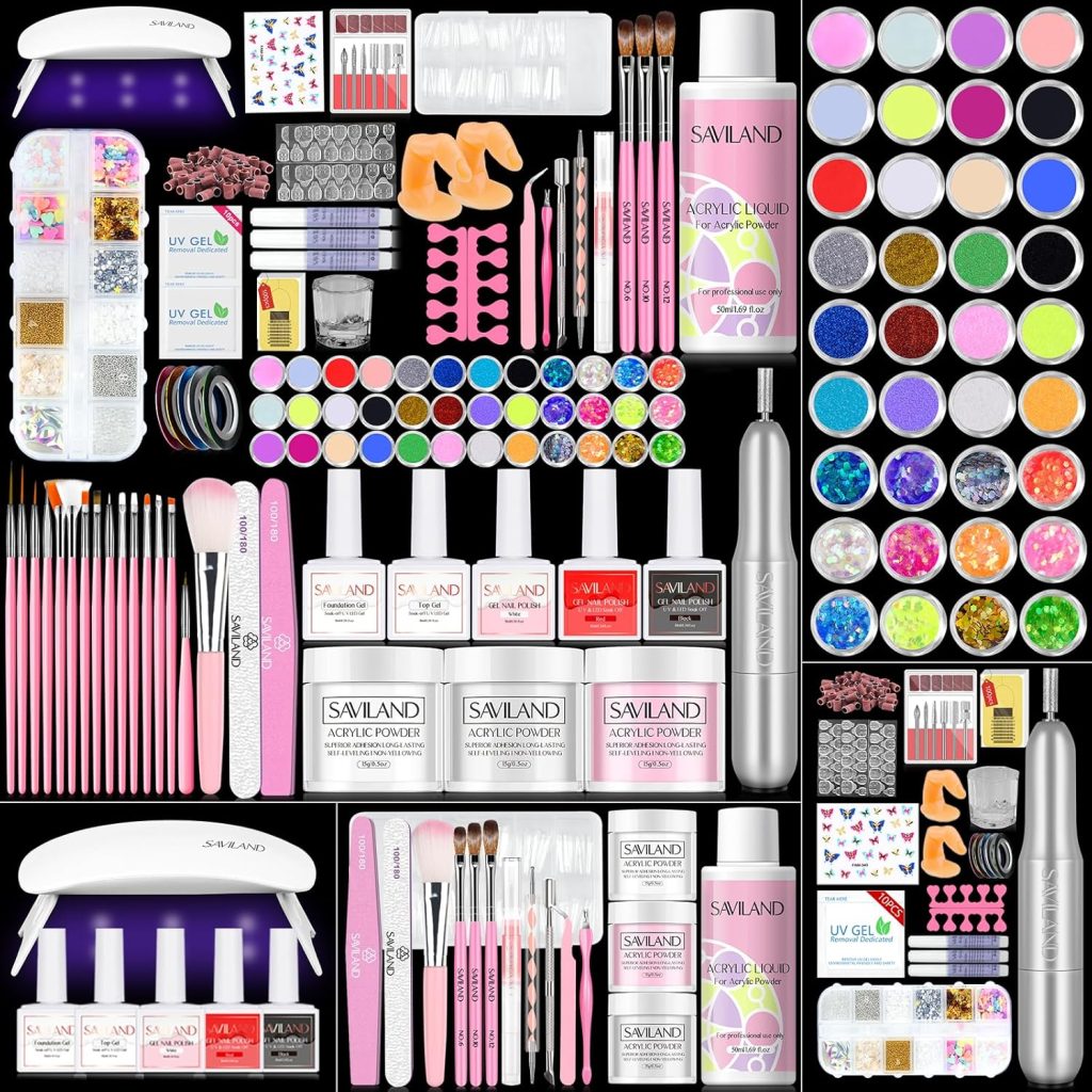 Acrylic Nail Kit with Drill