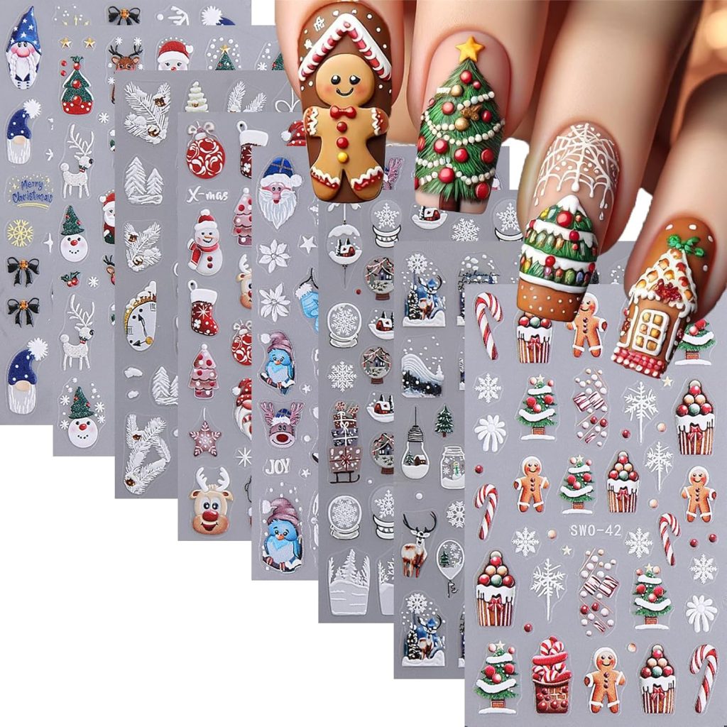 Christmas Nail Art Stickers