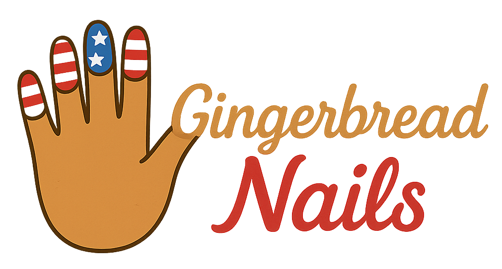 Gingerbread Nails